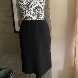 Guess, black pencil skirt